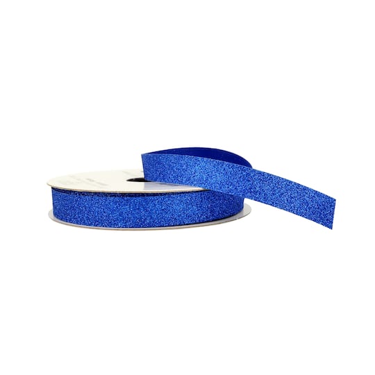 3/8" x 5yd. Metallic Glitter Ribbon by Celebrate It